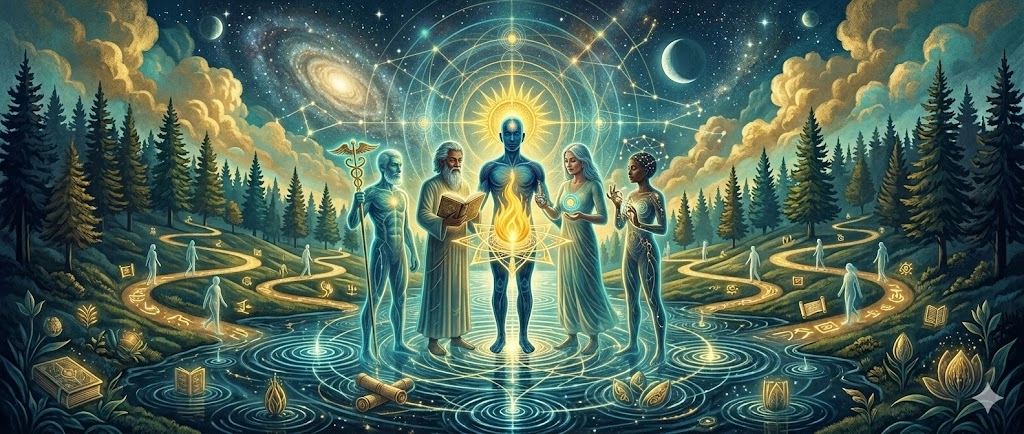 The Complete Being holistic wellbeing artwork